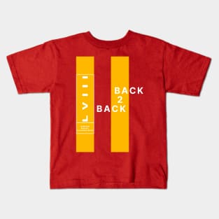 SUPER BOWL CHAMPIONS BACK 2 BACK 2023 Kids T-Shirt